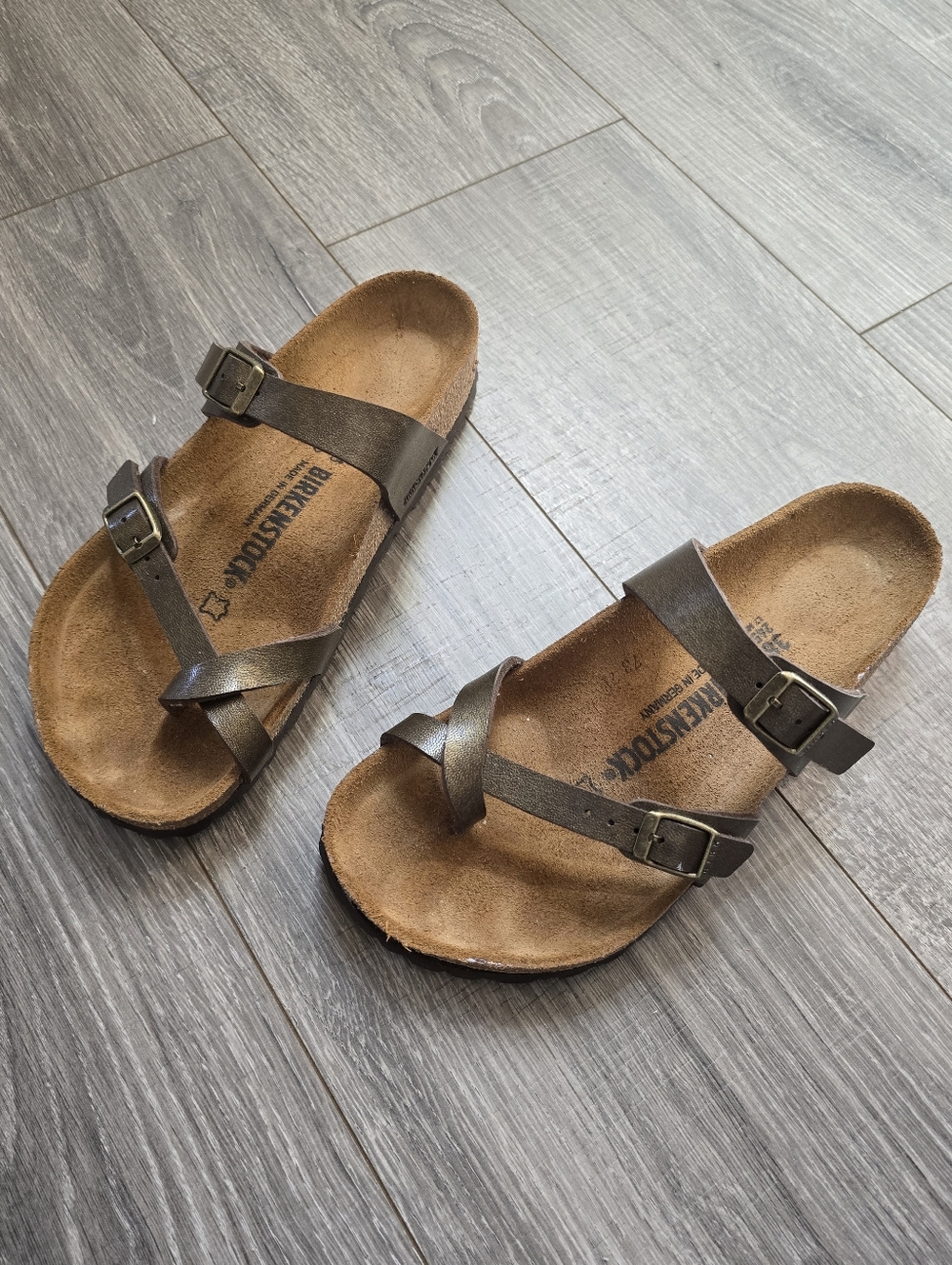 Birkenstock Mayari Buckle Sandals Size 38